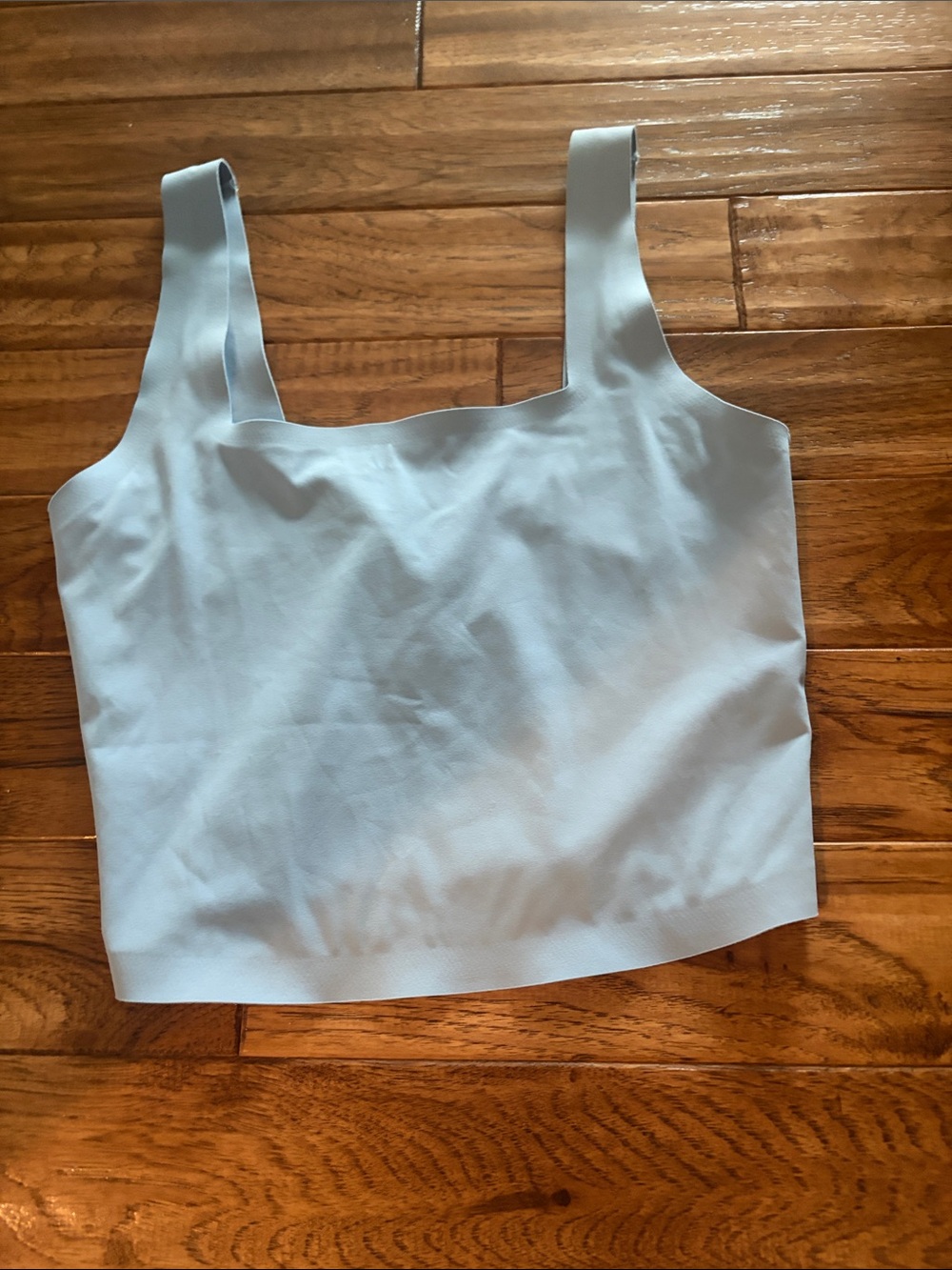 aerie Pale Blue Square-Neck Tank Camisole